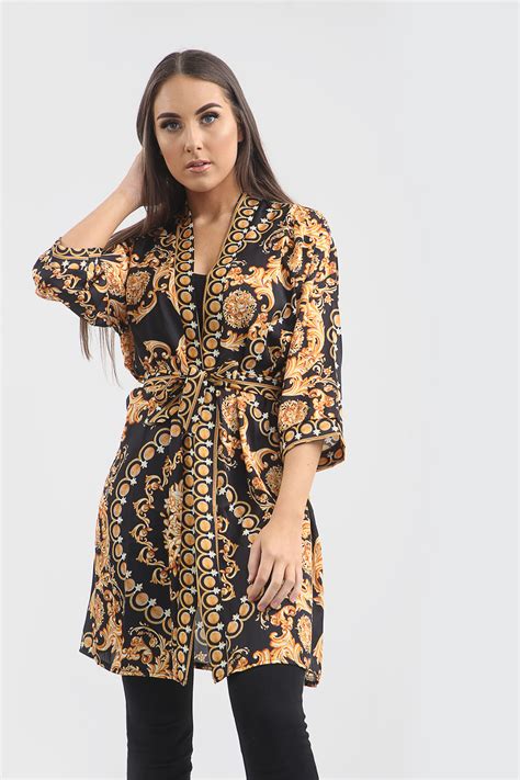 versace kimono|versace robe for women.